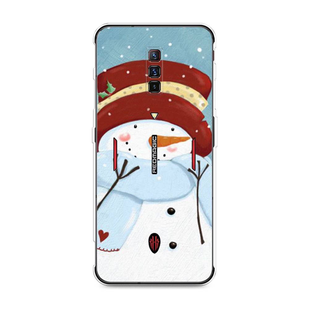 Чехол на ZTE Nubia Red Magic 6 "Застенчивый снеговик", Голубой;белый;красный, 135150-5
Чехол на ZTE Nubia Red Magic 6 "Застенчивый снеговик", Голубой;белый;красный, 135150-5