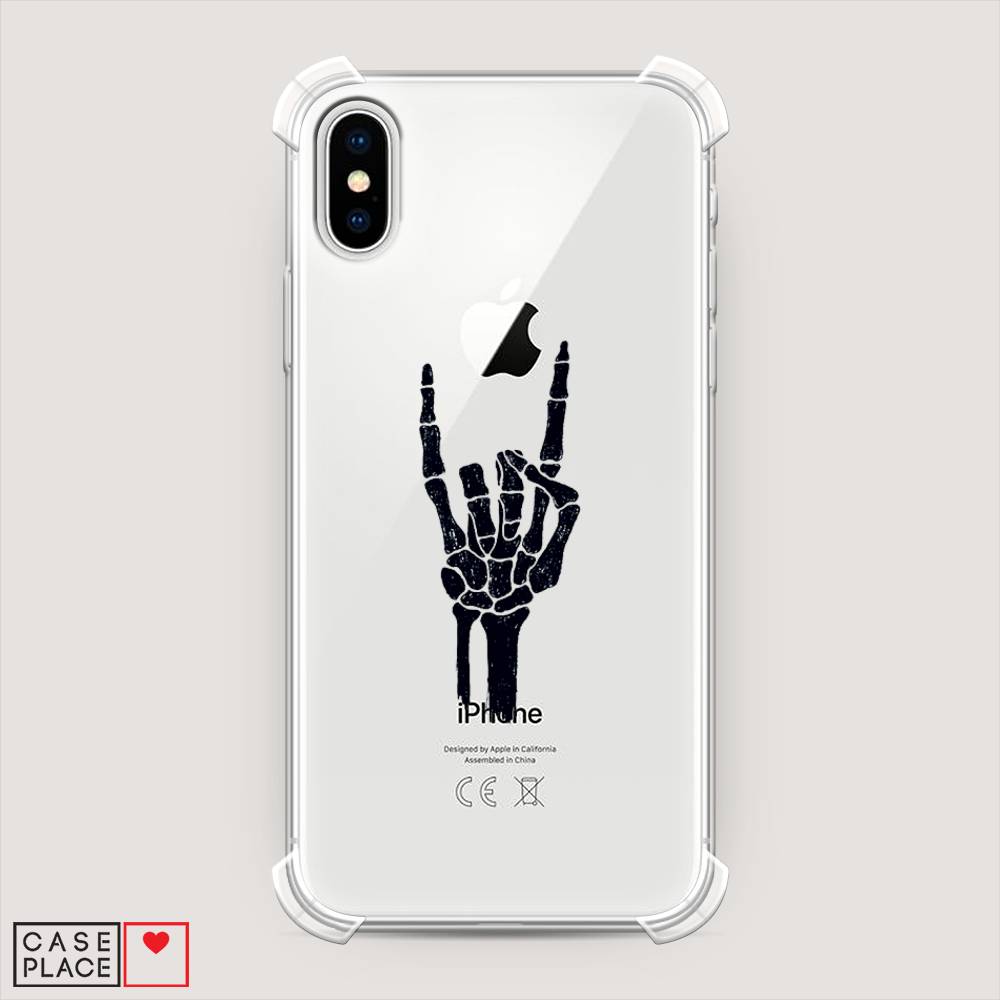 Чехол Awog на Apple iPhone X (10) / Айфон X (10) "Rock for a skeleton", Разноцветный, 11051-1
Чехол Awog на Apple iPhone X (10) / Айфон X (10) "Rock for a skeleton", Разноцветный, 11051-1