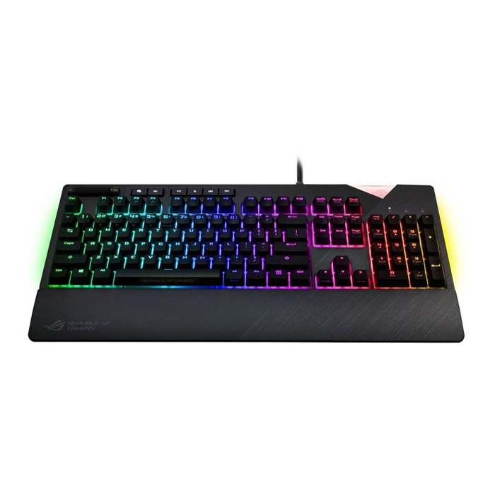 Игровая клавиатура ASUS ROG Strix Flare (Cherry MX brown switches) Black (90MP00M1-B0RA00), ROG Strix Flare Silent
Игровая клавиатура ASUS ROG Strix Flare (Cherry MX brown switches) Black (90MP00M1-B0RA00), ROG Strix Flare Silent