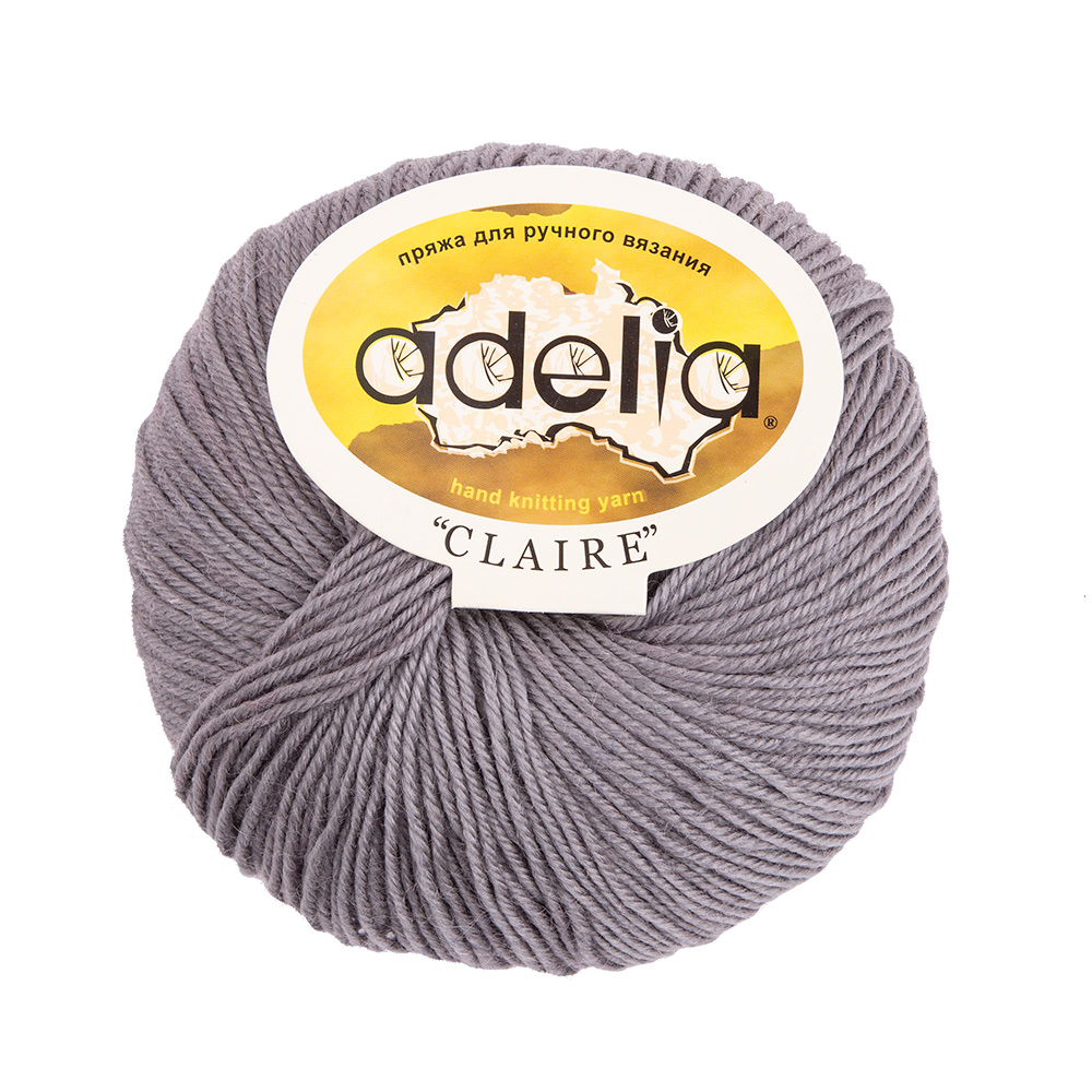 Пряжа Adelia Claire, 10 шт. по 50 г. набор, 50% шерсть, 50% акрил 138 м №622 ЧЕРНЫЙ, CLAIRE
Пряжа Adelia Claire, 10 шт. по 50 г. набор, 50% шерсть, 50% акрил 138 м №622 ЧЕРНЫЙ, CLAIRE