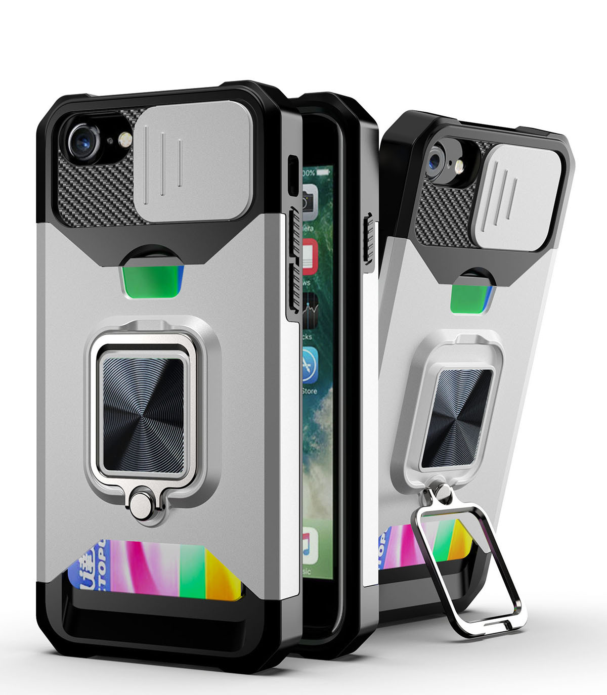 Противоударный чехол Сard Reader Case для iPhone 7 / 8, серебряный, Серебристый, Сard Reader Case
Противоударный чехол Сard Reader Case для iPhone 7 / 8, серебряный, Серебристый, Сard Reader Case