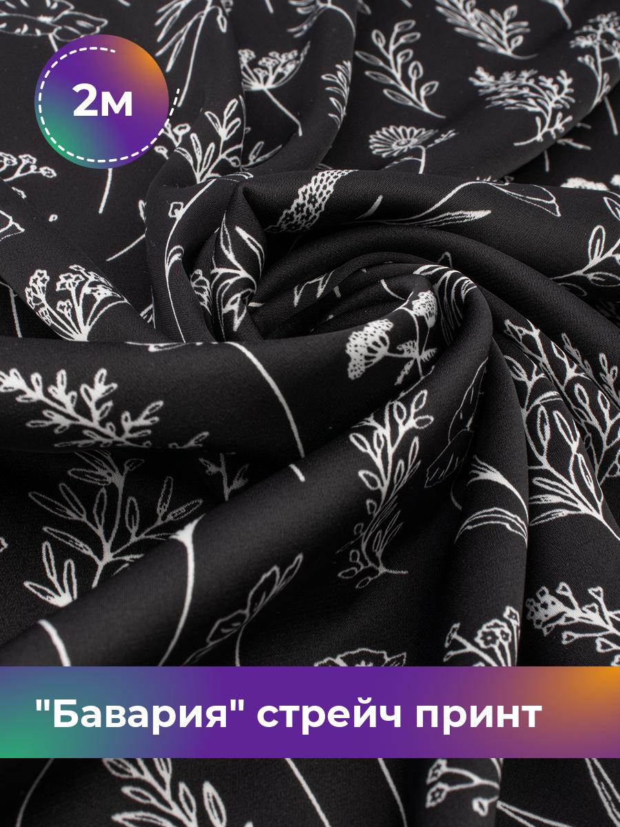 Ткань Бавария стрейч принт Shilla, отрез 2 м * 150 см, мультиколор 106, Черный, 18111176
Ткань Бавария стрейч принт Shilla, отрез 2 м * 150 см, мультиколор 106, Черный, 18111176