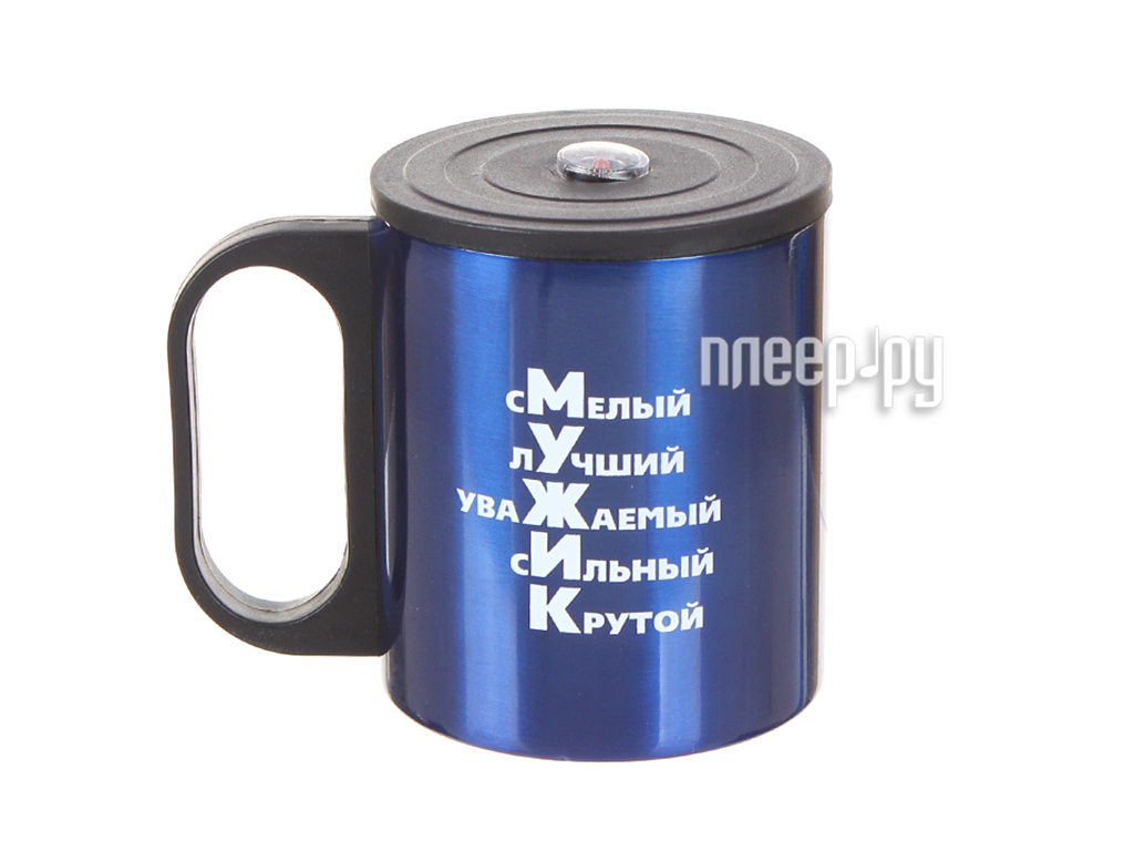 фото Термокружка командор мужик 170ml 2373414 nobrand