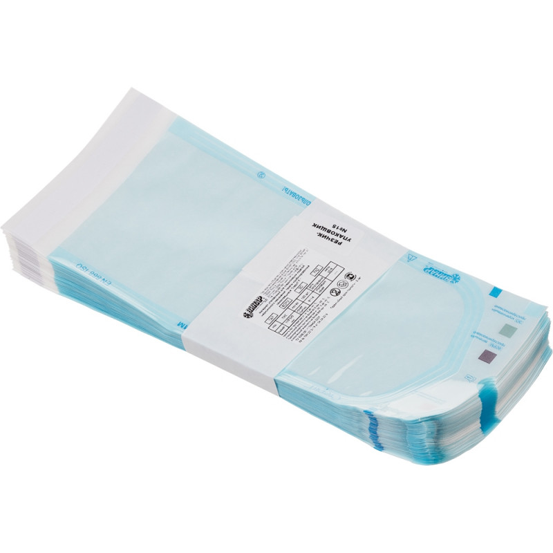 Пакет д/стерил.комбинир. 115 х 245 мм самокл. 100 шт/уп СтериТ, Прозрачный
Пакет д/стерил.комбинир. 115 х 245 мм самокл. 100 шт/уп СтериТ, Прозрачный