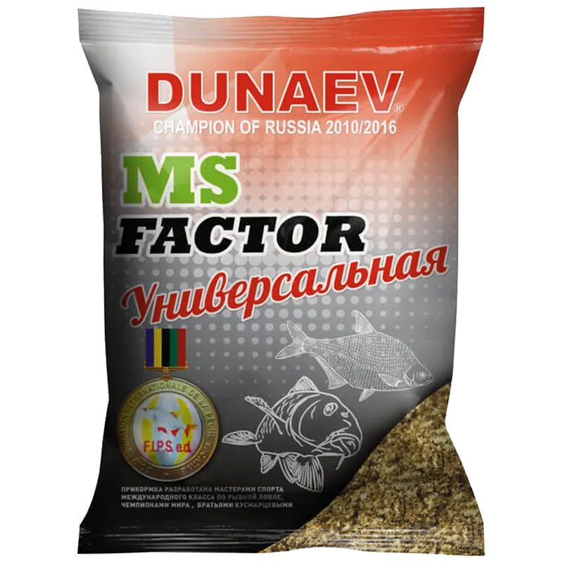 Рыболовная прикормка Dunaev MS FACTOR Универсальная Чёрная, 1 кг, Разноцветный, MS FACTOR
Рыболовная прикормка Dunaev MS FACTOR Универсальная Чёрная, 1 кг, Разноцветный, MS FACTOR