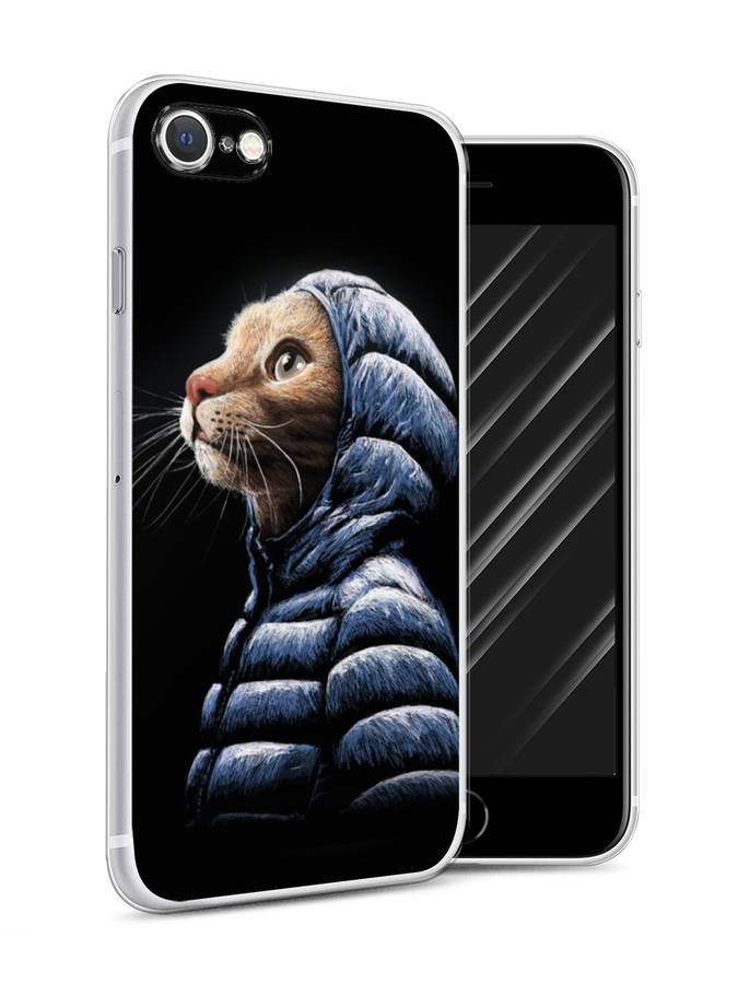 Чехол Awog на Apple iPhone SE 2020 / Айфон SE 2020 "Кот в капюшоне", Разноцветный, 12450-2
Чехол Awog на Apple iPhone SE 2020 / Айфон SE 2020 "Кот в капюшоне", Разноцветный, 12450-2