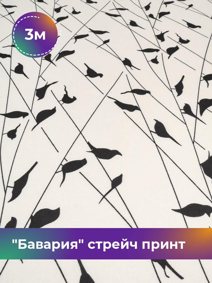 Ткань Бавария стрейч принт Shilla, отрез 3 м * 150 см, слоновая кость 004, Бежевый, 17982564
Ткань Бавария стрейч принт Shilla, отрез 3 м * 150 см, слоновая кость 004, Бежевый, 17982564