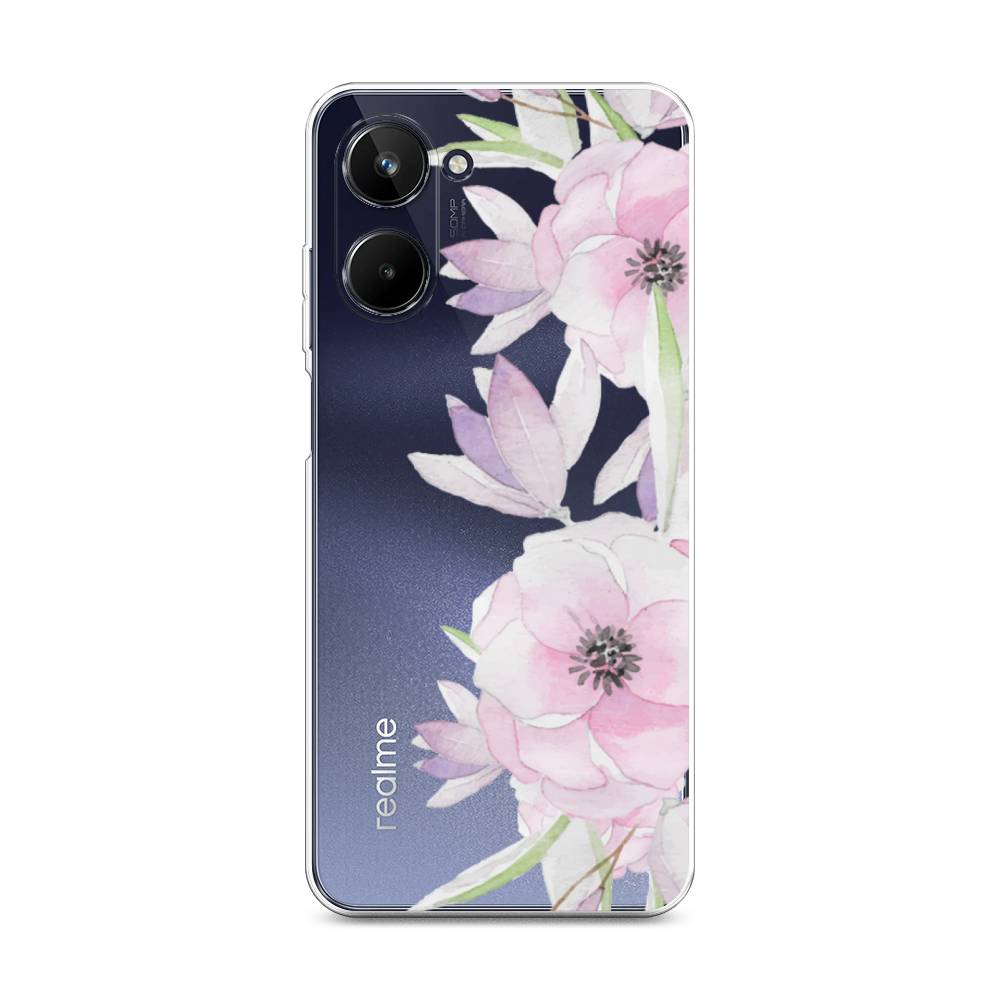Чехол Awog на Realme 10 4G "Нежные анемоны", Розовый;черный;фиолетовый, 2512150-8 
Чехол Awog на Realme 10 4G "Нежные анемоны", Розовый;черный;фиолетовый, 2512150-8