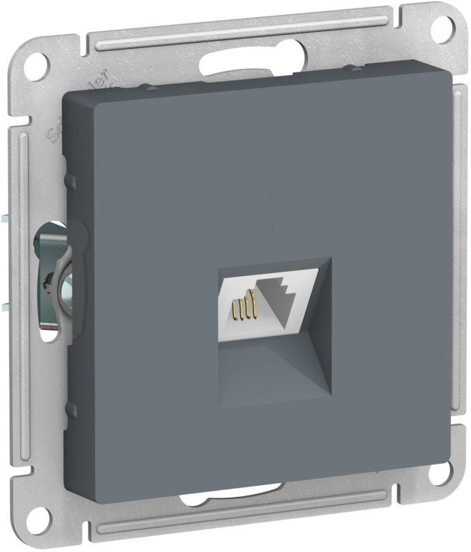 Systeme Electric AtlasDesign Грифель Розетка телефонная RJ11, механизм ATN000781, Серый, AtlasDesign Грифель телефонная RJ11
Systeme Electric AtlasDesign Грифель Розетка телефонная RJ11, механизм ATN000781, Серый, AtlasDesign Грифель телефонная RJ11