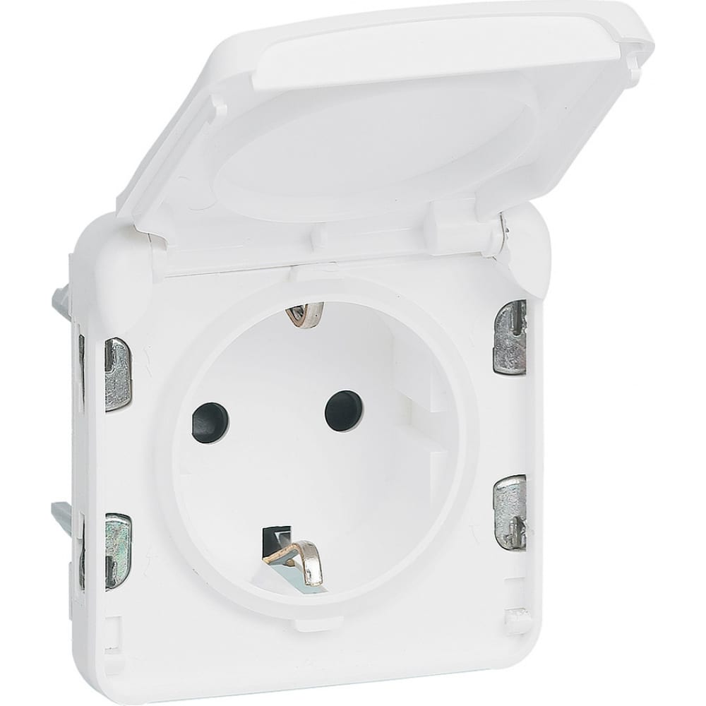 Legrand Plexo Arctic Антибактериальный Белый Розетка с/з с крышкой 2К+З 16А IP55 70722 070
Legrand Plexo Arctic Антибактериальный Белый Розетка с/з с крышкой 2К+З 16А IP55 70722 070
