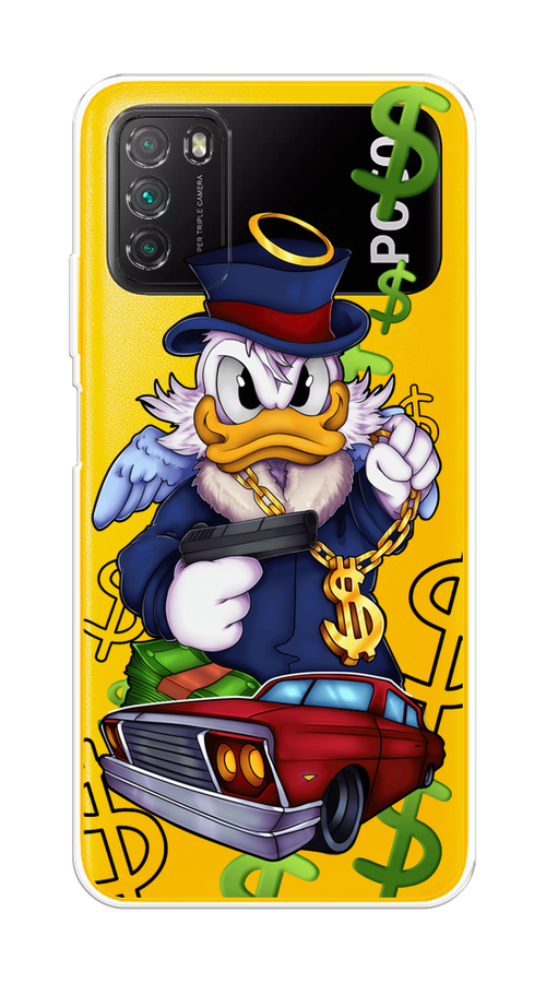 Чехол на Xiaomi Poco M3 "Scrooge McDuck with a Gold Chain", Красный;синий;белый, 39550-6
Чехол на Xiaomi Poco M3 "Scrooge McDuck with a Gold Chain", Красный;синий;белый, 39550-6