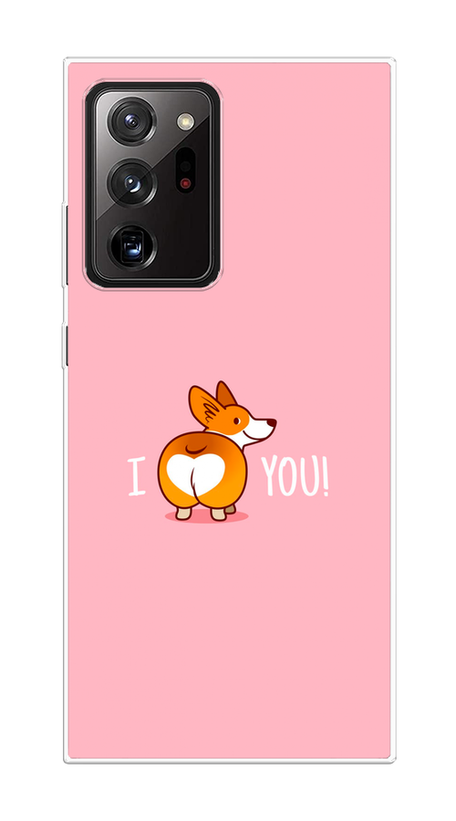 Чехол на Samsung Galaxy Note 20 Ultra "Корги I love you", Розовый;коричневый;белый, 2101050-1
Чехол на Samsung Galaxy Note 20 Ultra "Корги I love you", Розовый;коричневый;белый, 2101050-1