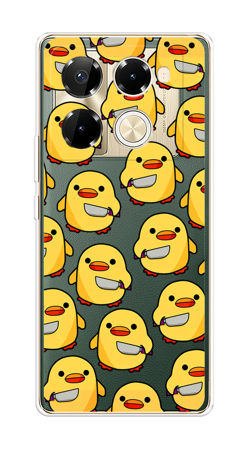 Чехол на Infinix Note 40 Pro 5G/Note 40 Pro Plus "Утка с ножом", Прозрачный;желтый;оранжевый, 3105950-1
Чехол на Infinix Note 40 Pro 5G/Note 40 Pro Plus "Утка с ножом", Прозрачный;желтый;оранжевый, 3105950-1