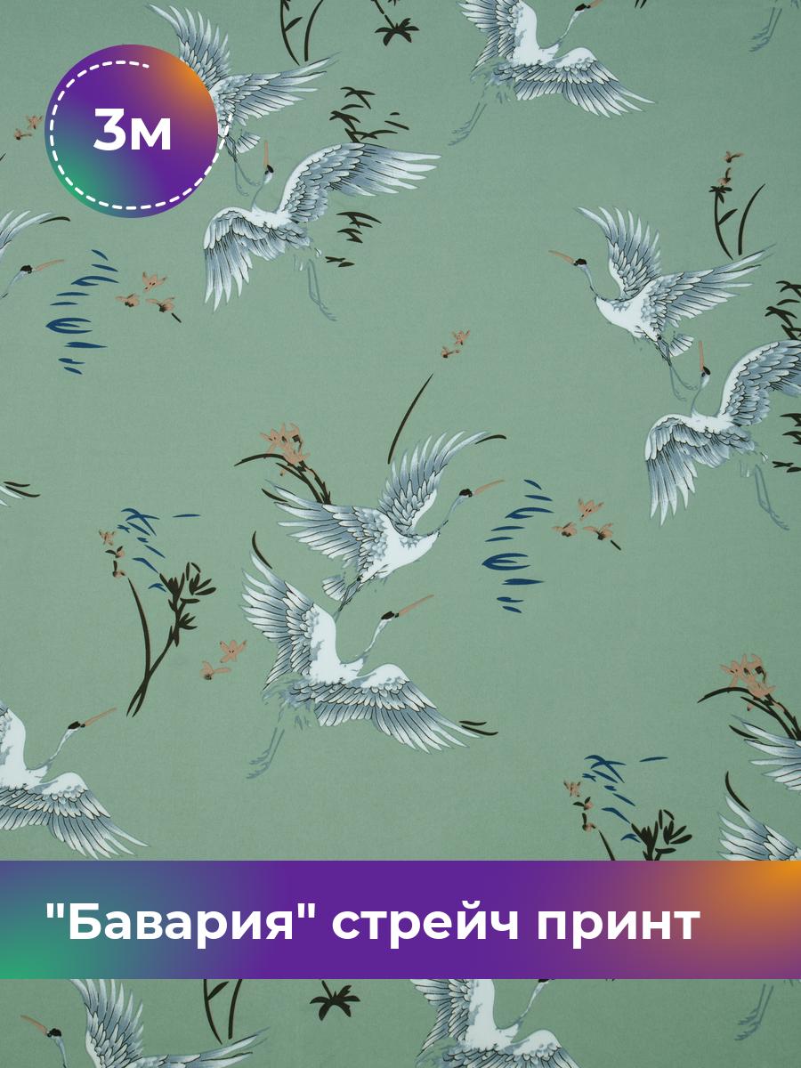 Ткань Бавария стрейч принт Shilla, отрез 3 м * 150 см, мультиколор 006, Зеленый, 17570050
Ткань Бавария стрейч принт Shilla, отрез 3 м * 150 см, мультиколор 006, Зеленый, 17570050