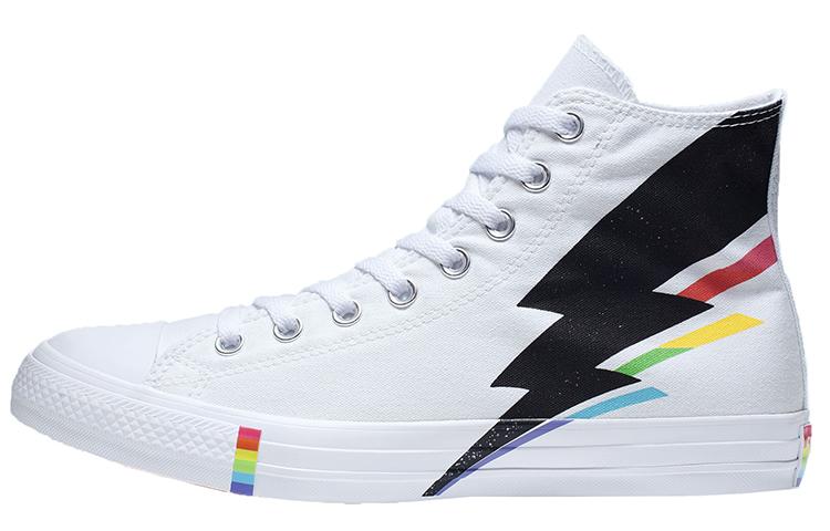 Кеды унисекс Converse Chuck Taylor All Star Hi Pride Pride Lightning Bolt белые 36 EU, Белый, Chuck Taylor All Star Hi Pride Pride Lightning Bolt
Кеды унисекс Converse Chuck Taylor All Star Hi Pride Pride Lightning Bolt белые 36 EU, Белый, Chuck Taylor All Star Hi Pride Pride Lightning Bolt