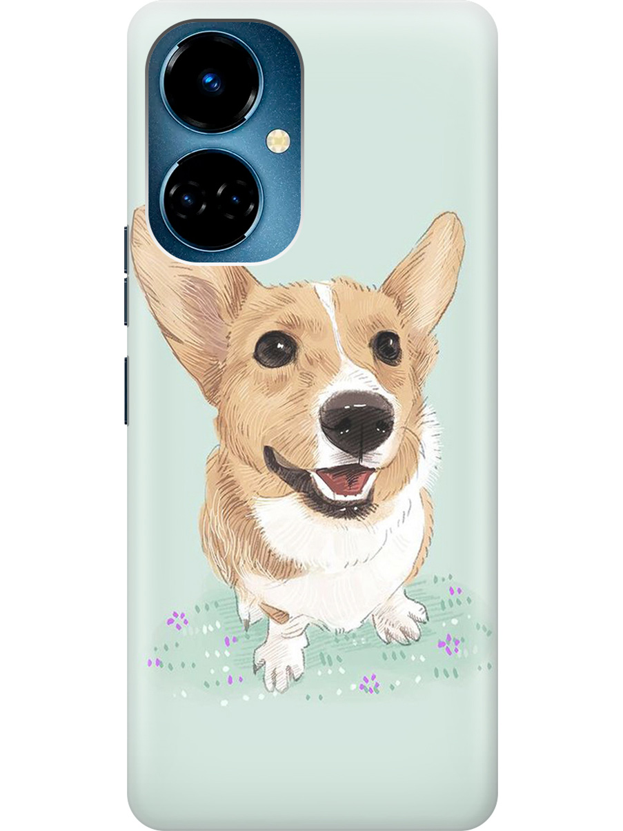 Силиконовый чехол на Tecno Camon 19 / 19 Pro с рисунком "Корги", Белый;зеленый;коричневый, 20011877
Силиконовый чехол на Tecno Camon 19 / 19 Pro с рисунком "Корги", Белый;зеленый;коричневый, 20011877