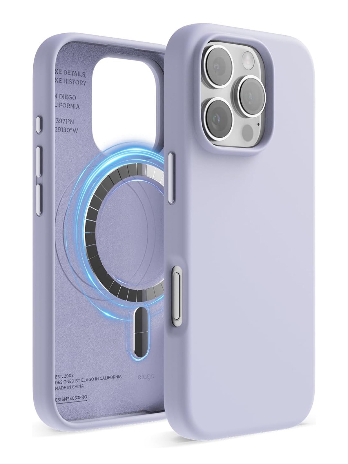 Чехол Elago для iPhone 16 Pro силиконовый Liquid silicone с MagSafe, Purple, Фиолетовый
Чехол Elago для iPhone 16 Pro силиконовый Liquid silicone с MagSafe, Purple, Фиолетовый