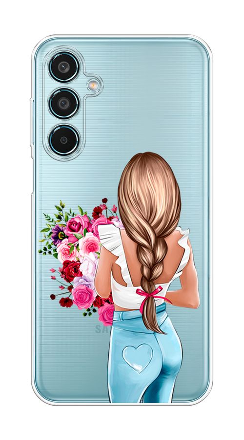 Чехол на Samsung Galaxy M35 "Девушка с цветами", Коричневый;розовый;бирюзовый, 2110050-1
Чехол на Samsung Galaxy M35 "Девушка с цветами", Коричневый;розовый;бирюзовый, 2110050-1
