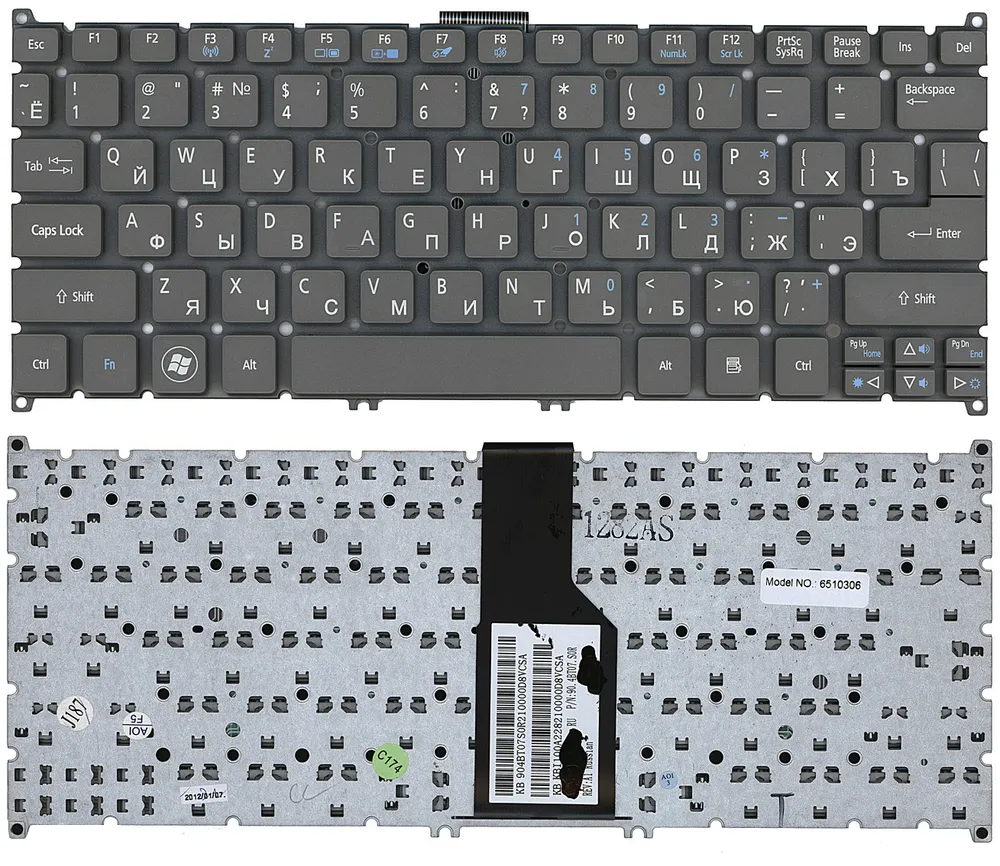 Клавиатура для ноутбуков Acer Aspire S3, S3-951, S5-391, V5-121, Aspire One 756, TravelMat
Клавиатура для ноутбуков Acer Aspire S3, S3-951, S5-391, V5-121, Aspire One 756, TravelMat