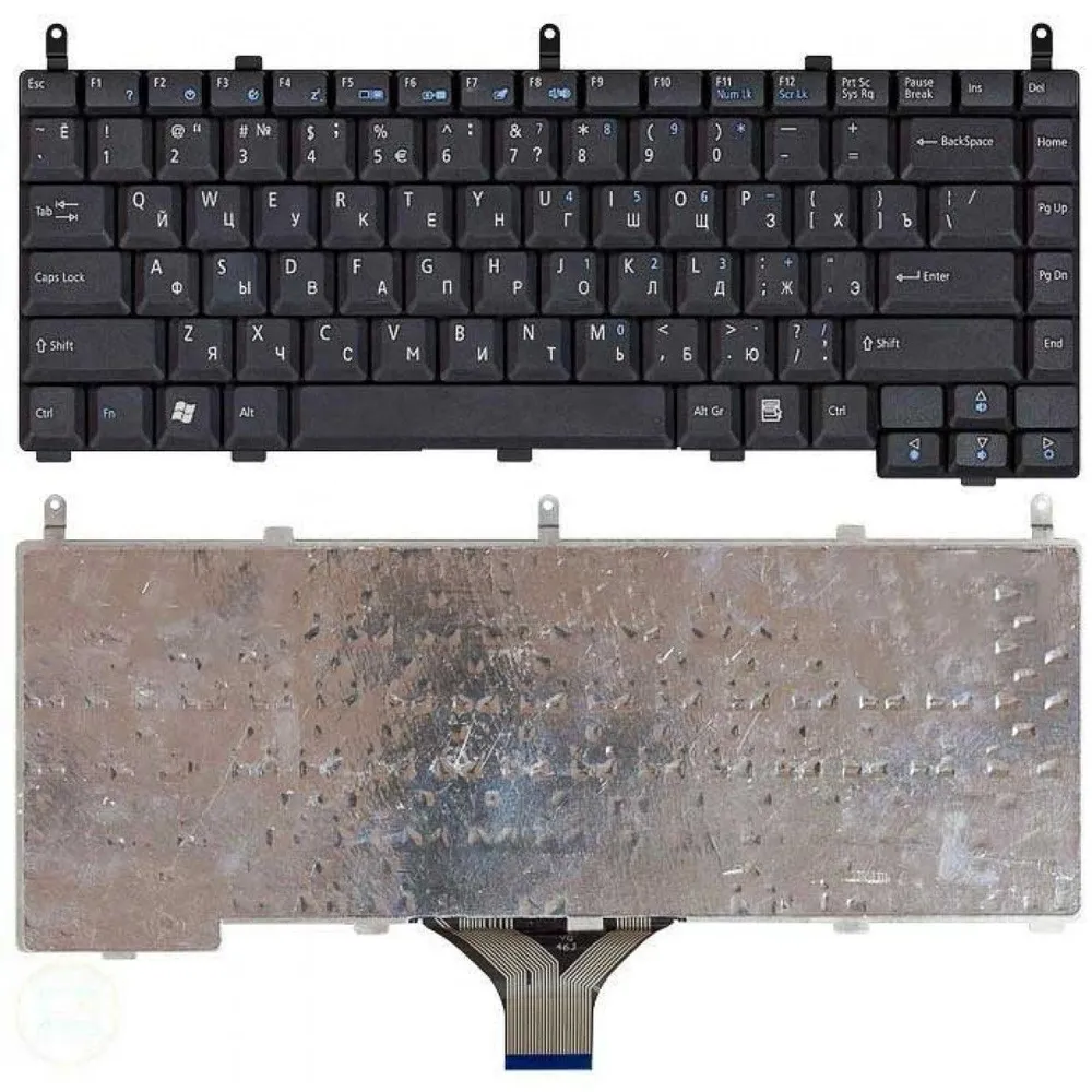 Клавиатура для ноутбуков Acer Aspire 1350, 1510 Series, p/n: K000946J1 AEZP1TNE017, Черная
Клавиатура для ноутбуков Acer Aspire 1350, 1510 Series, p/n: K000946J1 AEZP1TNE017, Черная