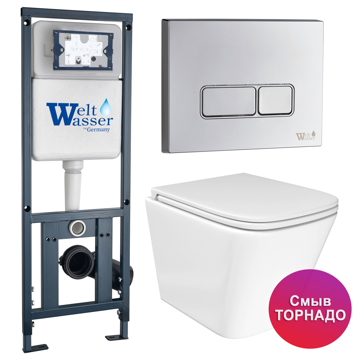Инсталляция Weltwasser Mar 410 + кнопка Mar 410 SE CR хром + Verna T JK3031025 унитаз, Marberg JKS303410SE
Инсталляция Weltwasser Mar 410 + кнопка Mar 410 SE CR хром + Verna T JK3031025 унитаз, Marberg JKS303410SE