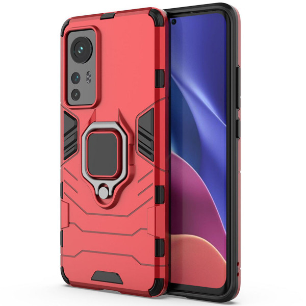 фото Противоударный чехол transformer ring под магнитный держатель для xiaomi mi 12 lite epik