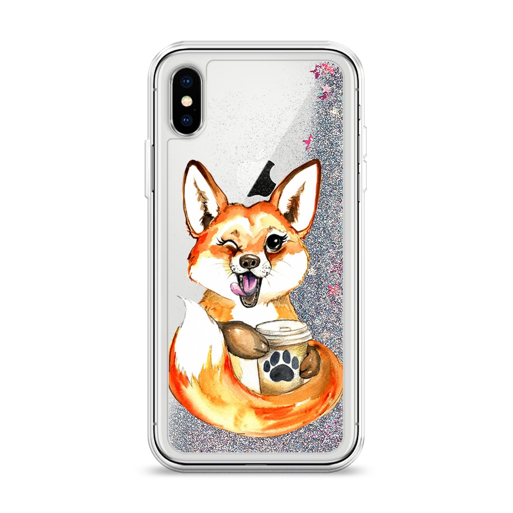 Чехол Awog на Apple iPhone XS (10S) / Айфон XS (10S) "Подмигивающая лиса с кофе", Разноцветный, 11891-1
Чехол Awog на Apple iPhone XS (10S) / Айфон XS (10S) "Подмигивающая лиса с кофе", Разноцветный, 11891-1