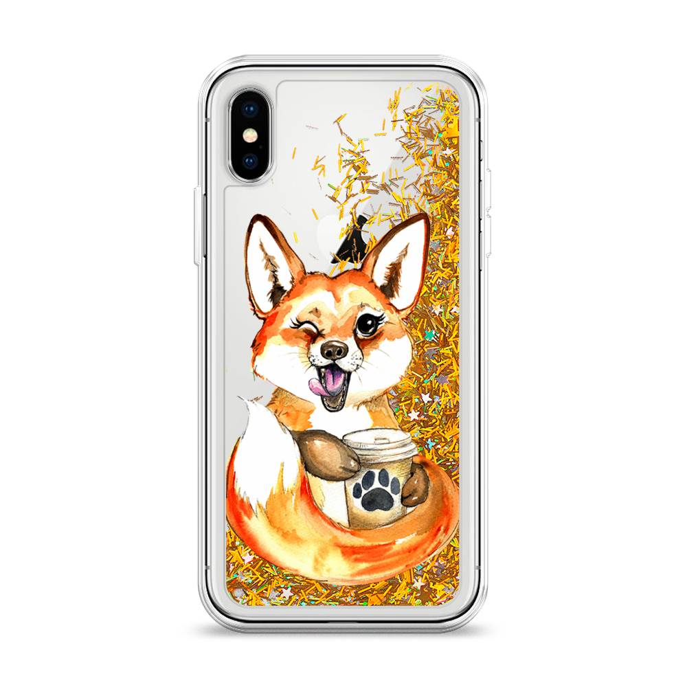 Чехол Awog на Apple iPhone XS (10S) / Айфон XS (10S) "Подмигивающая лиса с кофе", 11890-1
Чехол Awog на Apple iPhone XS (10S) / Айфон XS (10S) "Подмигивающая лиса с кофе", 11890-1