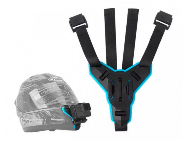 фото Аксессуар крепление на закрытый шлем telesin gp-hbm-mt7 для gopro