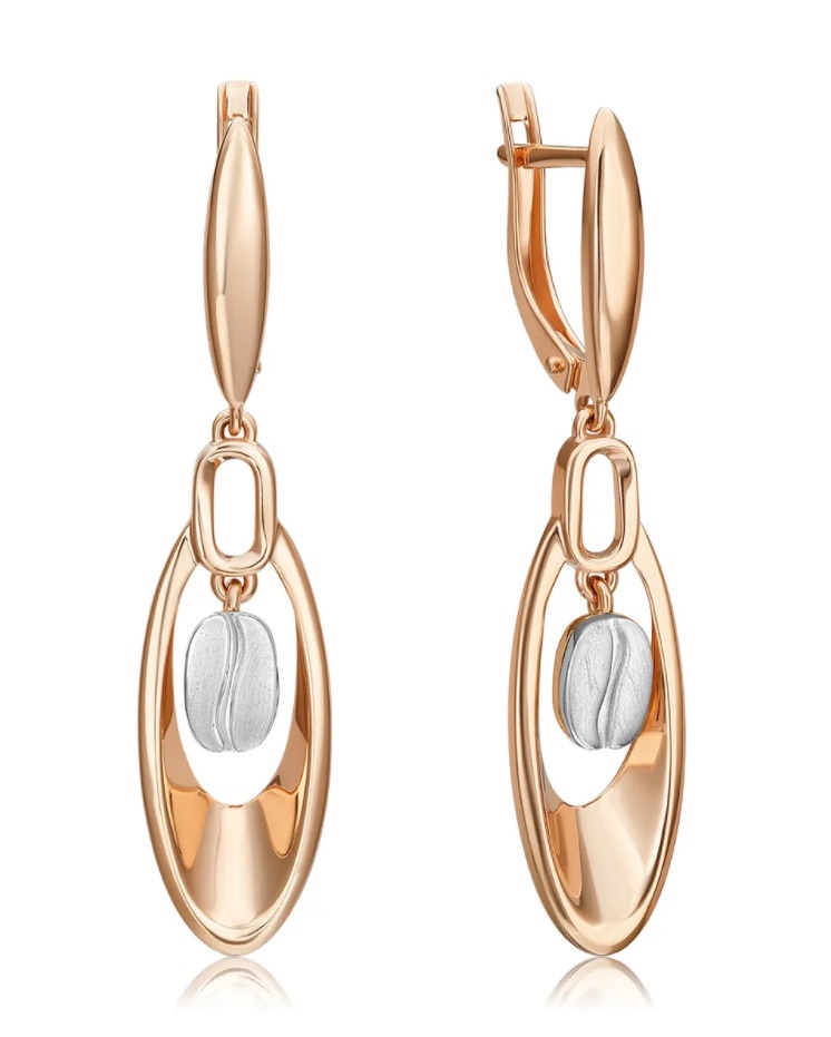 Серьги из комбинированного золота без вставки PLATINA jewelry 02-4922-00-000-1111, 02-4922-00-000-1111
Серьги из комбинированного золота без вставки PLATINA jewelry 02-4922-00-000-1111, 02-4922-00-000-1111
