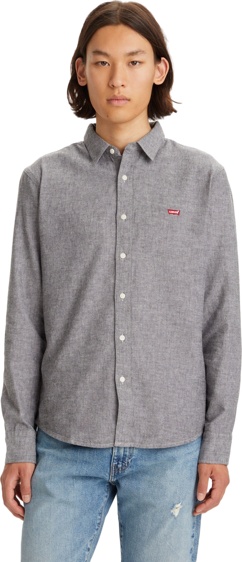 Рубашка мужская Levi's Men Battery Housemark Slim Fit Shirt серая L, Серый, Men Battery Housemark Slim Fit Shirt
Рубашка мужская Levi's Men Battery Housemark Slim Fit Shirt серая L, Серый, Men Battery Housemark Slim Fit Shirt