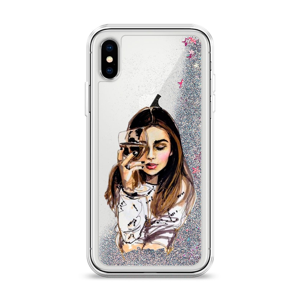 Чехол Awog на Apple iPhone X (10) / Айфон X (10) "Девушка с бокалом", Разноцветный, 11091-1
Чехол Awog на Apple iPhone X (10) / Айфон X (10) "Девушка с бокалом", Разноцветный, 11091-1