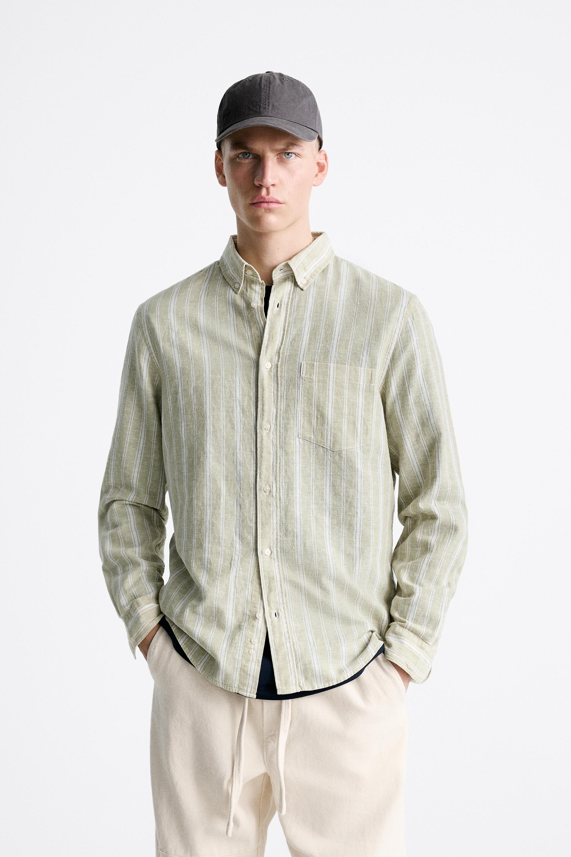 Рубашка мужская ZARA 01618300 зеленая S (доставка из-за рубежа), Зеленый, 01618300
Рубашка мужская ZARA 01618300 зеленая S (доставка из-за рубежа), Зеленый, 01618300