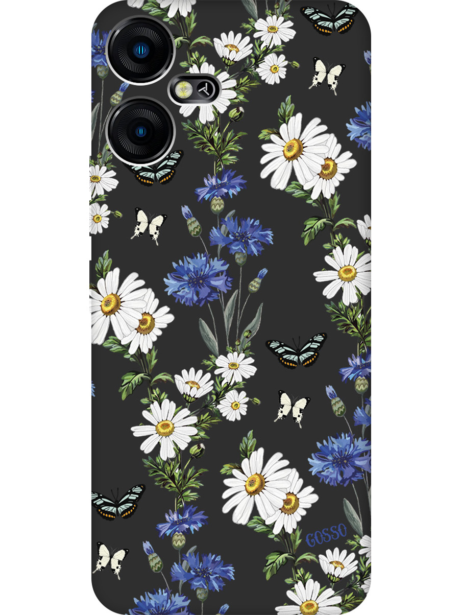 Матовый Soft Touch силиконовый чехол на Tecno Pova Neo 3 "Hello, Camomiles" черный, Черный;белый;синий, 20001481
Матовый Soft Touch силиконовый чехол на Tecno Pova Neo 3 "Hello, Camomiles" черный, Черный;белый;синий, 20001481