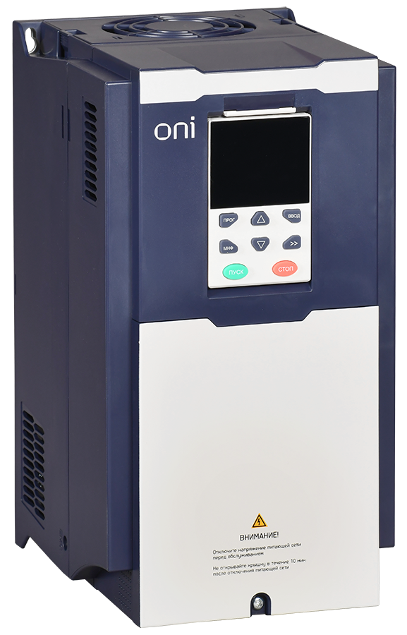 Преобразователь частоты K750 380В 3Ф 11-15кВт 25-32А со встроенным тормозом ONI, Синий
Преобразователь частоты K750 380В 3Ф 11-15кВт 25-32А со встроенным тормозом ONI, Синий
