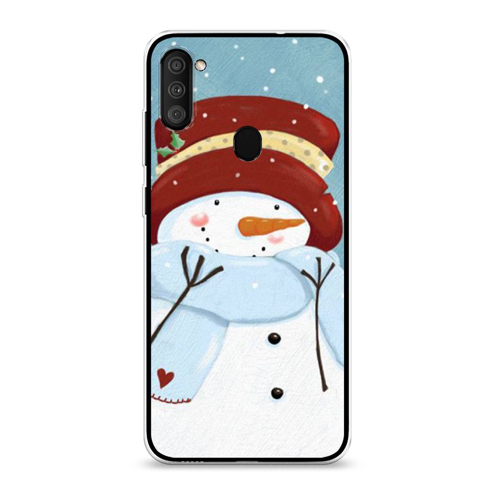 Чехол на Samsung Galaxy M11 "Застенчивый снеговик", Голубой;белый;красный, 2100650-5
Чехол на Samsung Galaxy M11 "Застенчивый снеговик", Голубой;белый;красный, 2100650-5