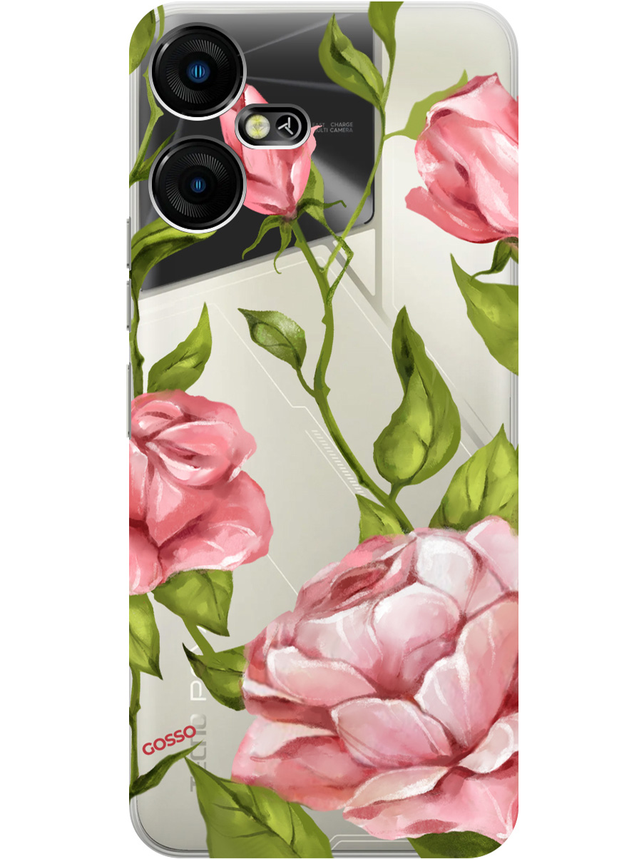 Силиконовый чехол на Tecno Pova Neo 3 "Amazing Roses", Прозрачный;белый;зеленый, 20001480
Силиконовый чехол на Tecno Pova Neo 3 "Amazing Roses", Прозрачный;белый;зеленый, 20001480