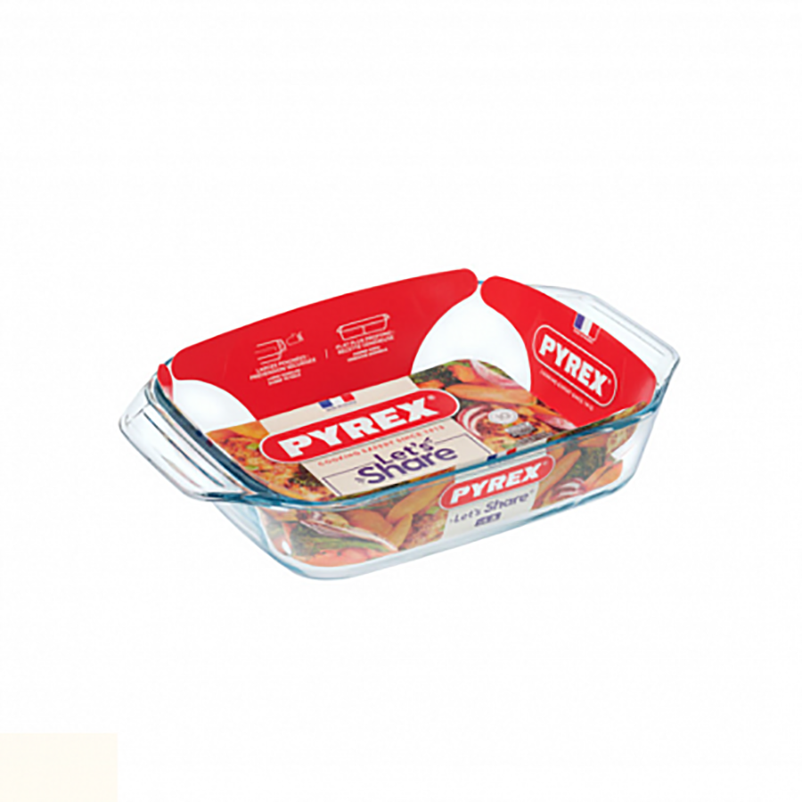 Блюдо для запекания Pyrex Let'S Share, стекло, 38х27х7 см, Стокмарт-Формы для запекания1-35
Блюдо для запекания Pyrex Let'S Share, стекло, 38х27х7 см, Стокмарт-Формы для запекания1-35