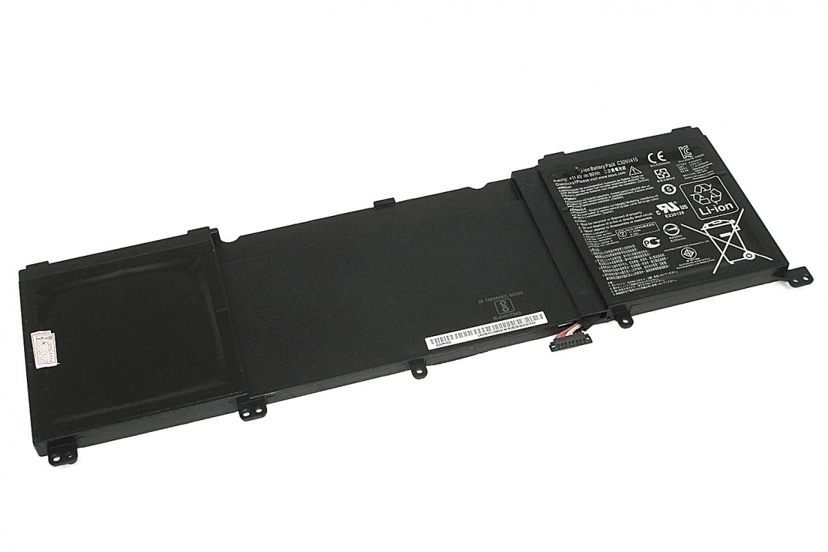 Аккумулятор для ноутбука для ноутбука Asus UX501JW 11.4V 8200mAh PN: C32N1415 ORIGINAL
Аккумулятор для ноутбука для ноутбука Asus UX501JW 11.4V 8200mAh PN: C32N1415 ORIGINAL
