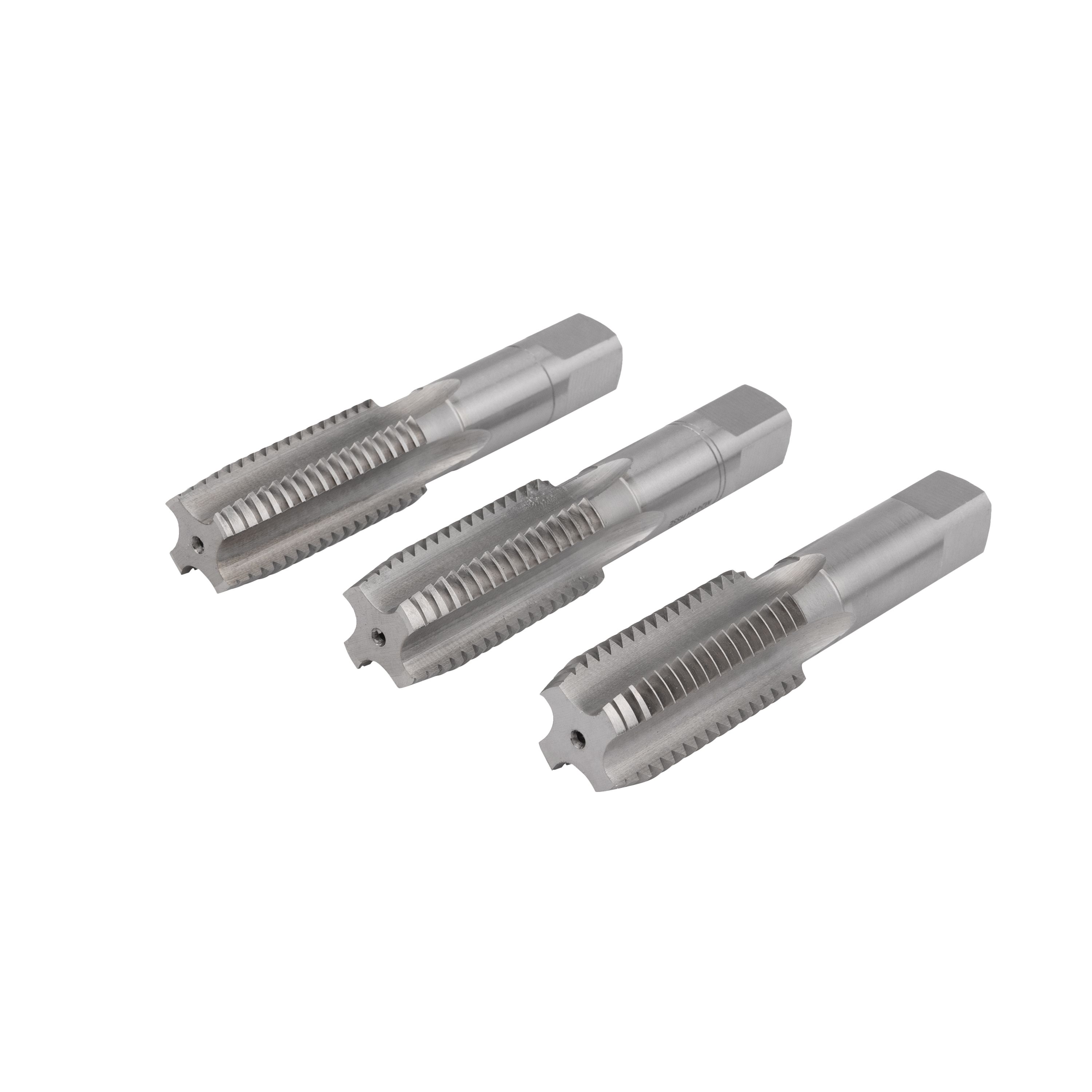 Набор метчиков NORGAU Industrial M24 из HSS-E, по стали, чугуну и цветным металлам, 3 шт., RHT-269-595
Набор метчиков NORGAU Industrial M24 из HSS-E, по стали, чугуну и цветным металлам, 3 шт., RHT-269-595