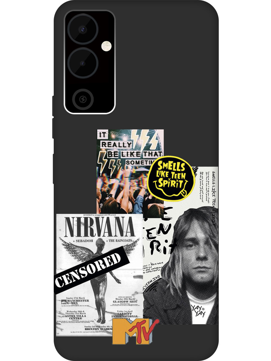 Матовый Soft Touch силиконовый чехол на Tecno Pova Neo 2 "Nirvana" черный, Черный;белый, 20001477
Матовый Soft Touch силиконовый чехол на Tecno Pova Neo 2 "Nirvana" черный, Черный;белый, 20001477
