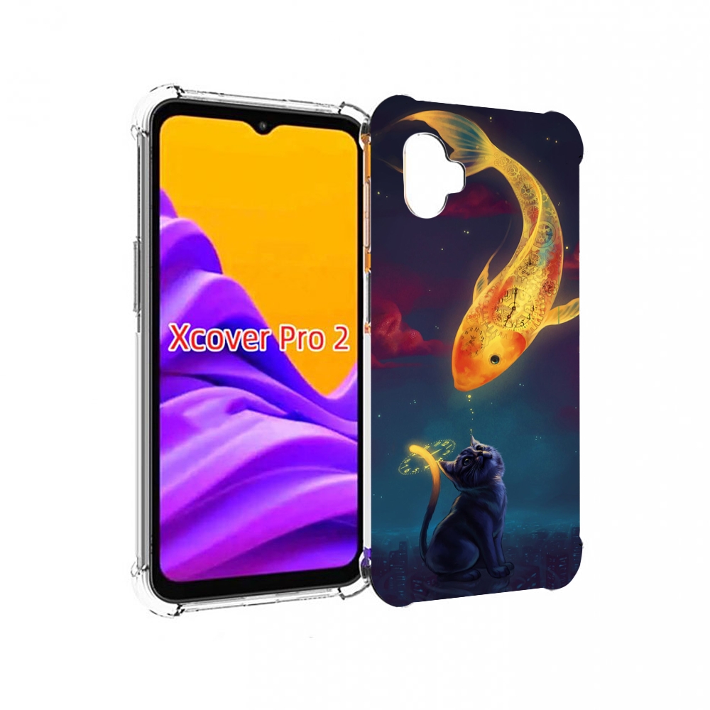 Чехол MyPads золотая-рыбка-часовая для Samsung Galaxy Xcover Pro 2, Прозрачный, Tocco
Чехол MyPads золотая-рыбка-часовая для Samsung Galaxy Xcover Pro 2, Прозрачный, Tocco