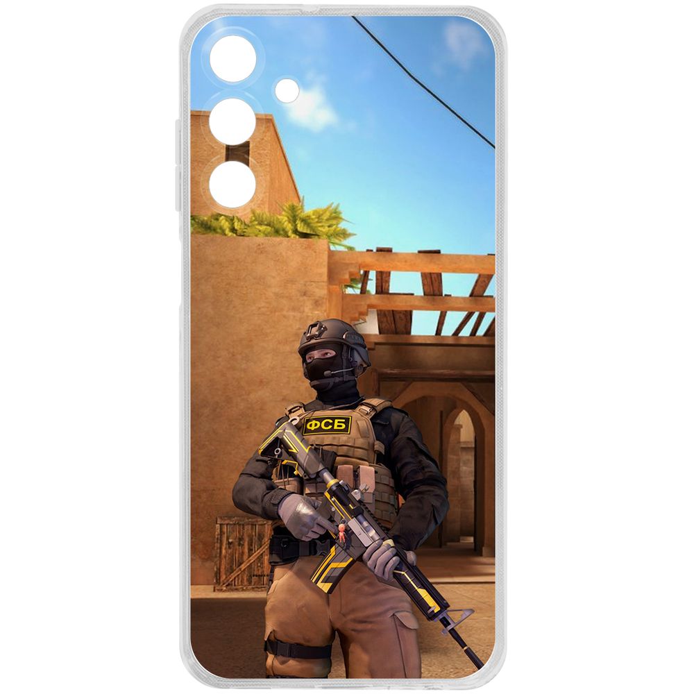 Чехол-накладка Krutoff Clear Case Cтандофф 2 (Standoff 2) - ФСБ для Samsung Galaxy A15, Прозрачный
Чехол-накладка Krutoff Clear Case Cтандофф 2 (Standoff 2) - ФСБ для Samsung Galaxy A15, Прозрачный