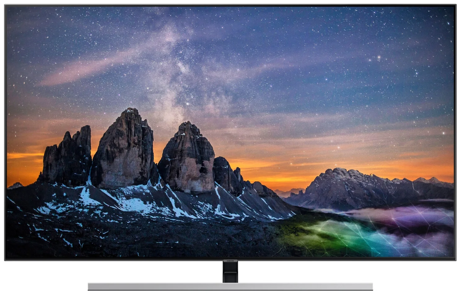 фото Samsung qe55q80bau 55" 4k qled телевизор nobrand