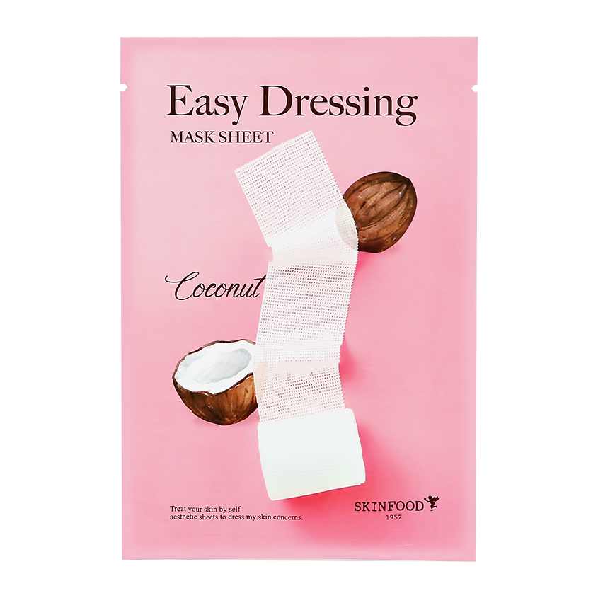 Маска для лица SkinFood Easy Dressing с экстрактом кокоса питательная 37 г, EASY DRESSING
Маска для лица SkinFood Easy Dressing с экстрактом кокоса питательная 37 г, EASY DRESSING