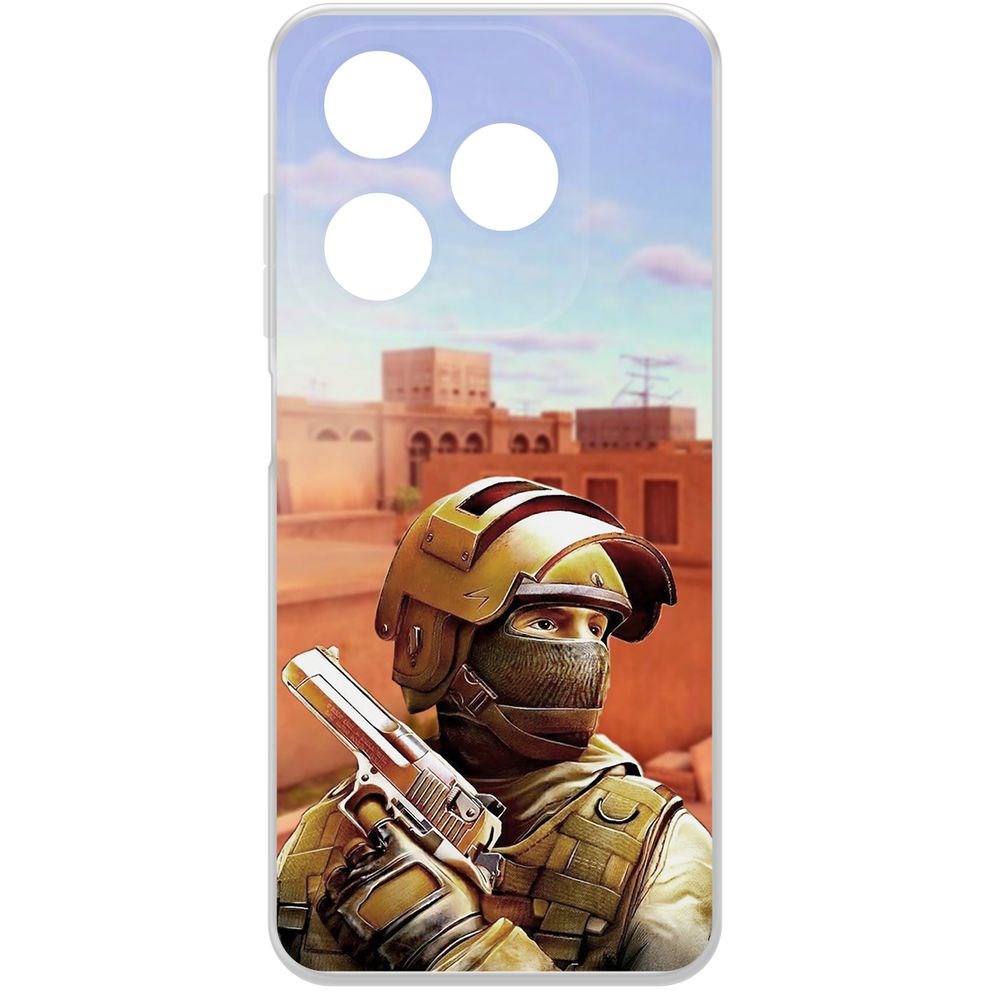 Чехол-накладка Krutoff Clear Case Cтандофф 2 (Standoff 2) - Спец для TECNO Spark 20, Прозрачный
Чехол-накладка Krutoff Clear Case Cтандофф 2 (Standoff 2) - Спец для TECNO Spark 20, Прозрачный