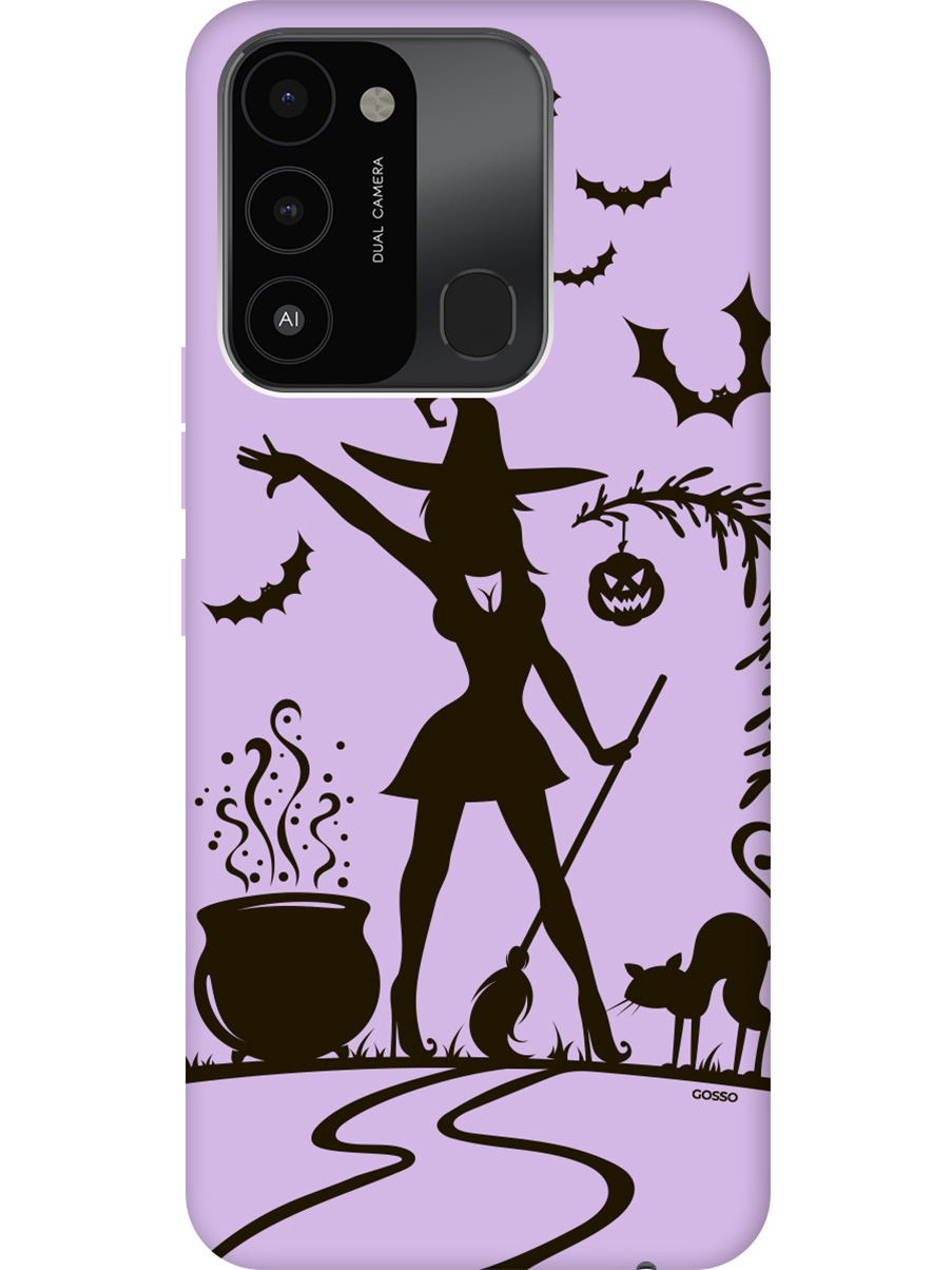 Силиконовый чехол на Tecno Spark 8C "Witch and Boiler" сиреневый, Фиолетовый;красный;черный, 20001475
Силиконовый чехол на Tecno Spark 8C "Witch and Boiler" сиреневый, Фиолетовый;красный;черный, 20001475