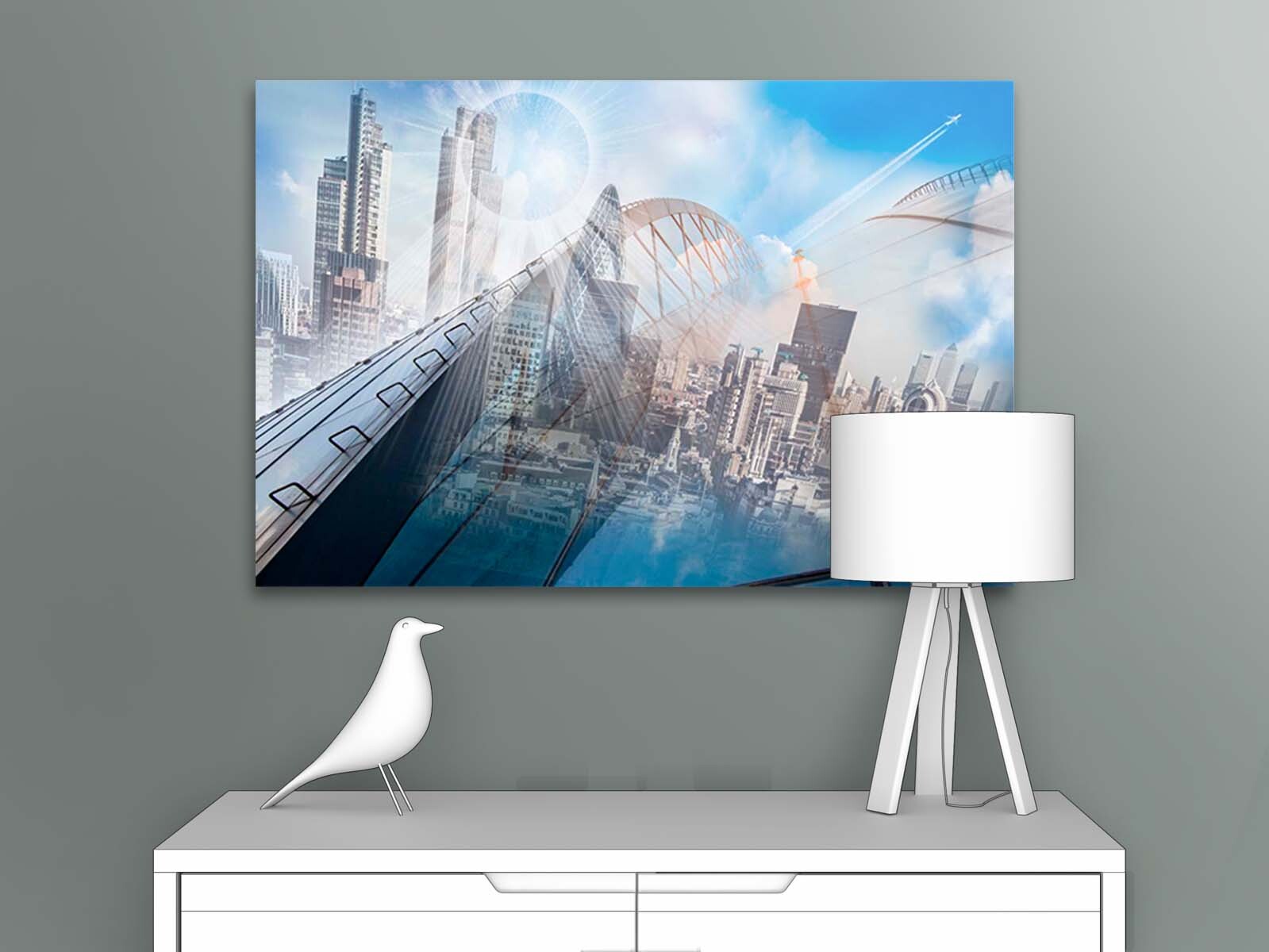 Картина на стену для интерьера ПЕРВОЕ АТЕЛЬЕ "Абстрактный вид на мегаполис" 80х53 см, Абстрактный вид на мегаполис
Картина на стену для интерьера ПЕРВОЕ АТЕЛЬЕ "Абстрактный вид на мегаполис" 80х53 см, Абстрактный вид на мегаполис