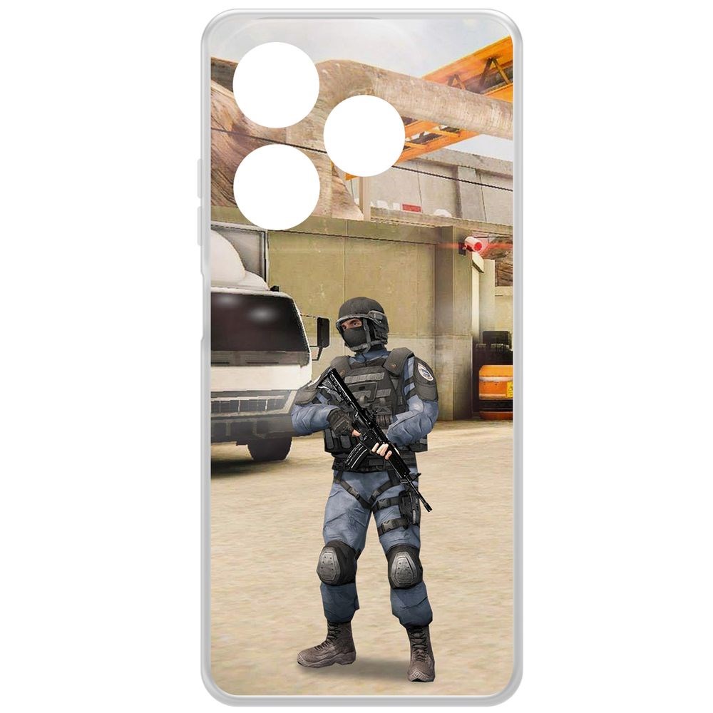Чехол-накладка Krutoff Clear Case Cтандофф 2 (Standoff 2) - GIGN для INFINIX Smart 8, Прозрачный
Чехол-накладка Krutoff Clear Case Cтандофф 2 (Standoff 2) - GIGN для INFINIX Smart 8, Прозрачный