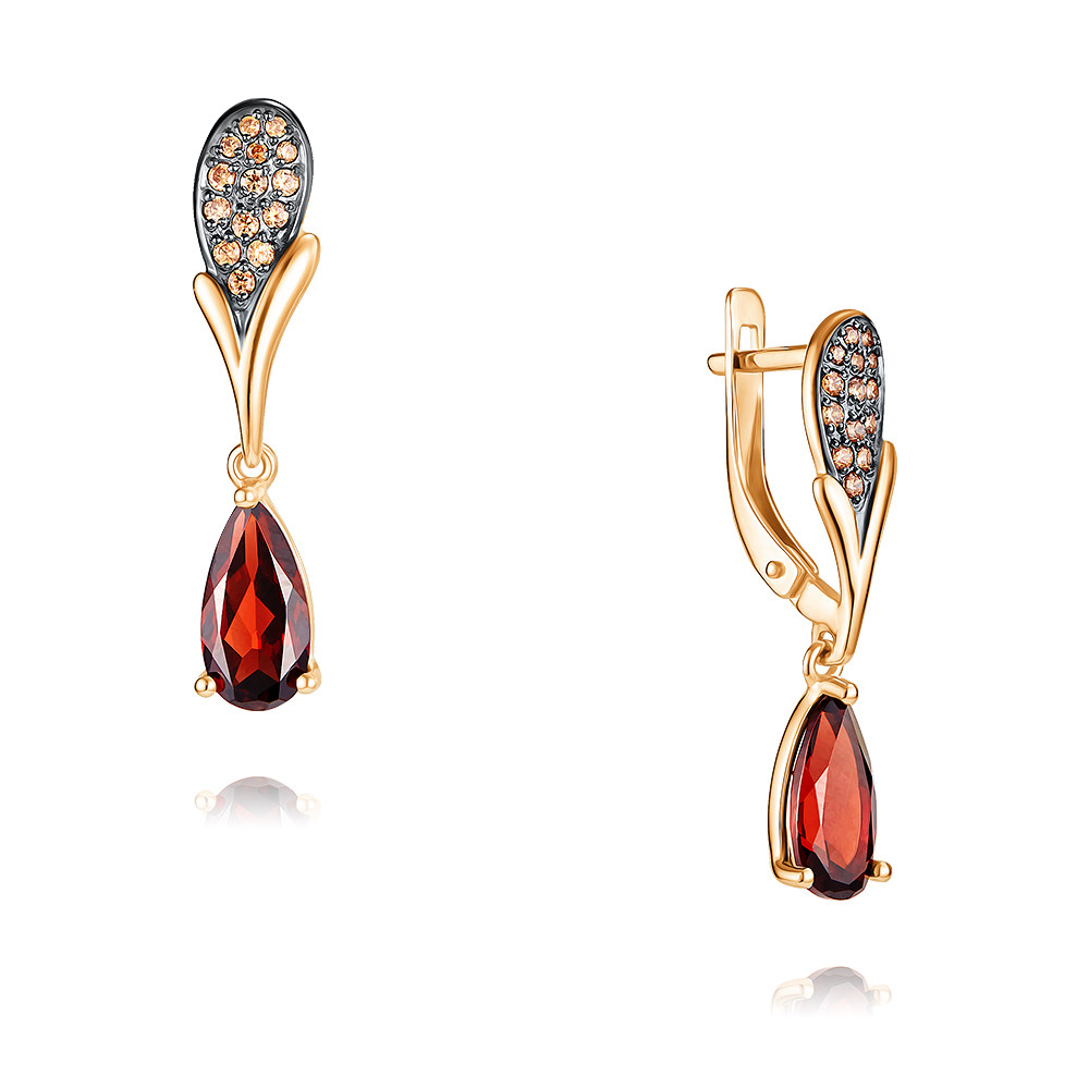 Серьги из красного золота с гранатом/фианитом ADAMAS 24038492/01-А50ДЧ-655, 24038492/01-А50ДЧ-655
Серьги из красного золота с гранатом/фианитом ADAMAS 24038492/01-А50ДЧ-655, 24038492/01-А50ДЧ-655
